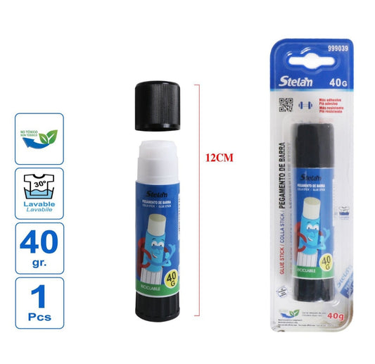 pegamento de barra 40g | resistente y lavable